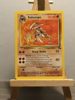 Kabutopsb24/62 Non Holo Fossil Set Rare Pokemon Card WOTC - Image 1