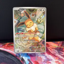 Pokemon Card TCG - Eevee SVP 173 Scarlet & Violet Black Star Promo Near Mint - Image 1