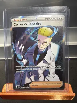 Pokemon Shrouded Fable Colress's Tenacity Trainer Card 087/064 Ultra Rare - Image 1