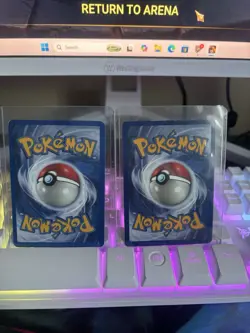 Pokemon Kabutops Fossil Holo 2 Card Lot 1999 Nintendo English - Image 2