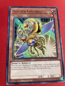 Golden Ladybug LODT-EN036 Unlimited Edition Near Mint + 8 Bonus Cards! - Image 1
