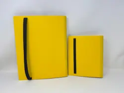 Vault X Lot of 2 Sunrise Yellow 8 Pocket & 4 Pocket Binder Cards - Image 2