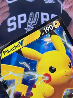 Pokemon TCG Pikachu V SWSH061 Full Art Holo Card Sword & Shield - Image 4