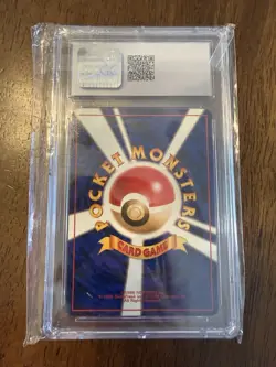 Pokemon TCG Mewtwo Expansion Pack Holo Rare Card 1996 Japanese CGC 8.5 - Image 2