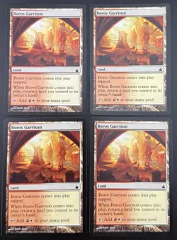 Boros Garrison x4 Ravnica MTG Magic the Gathering Playset NM/LP Ships w/Tracking - Image 1