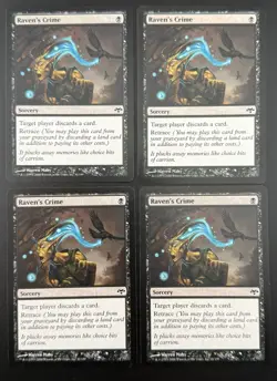 Raven's Crime x4 ~Eventide~ MTG Magic: The Gathering NM Ships With Tracking - Image 1