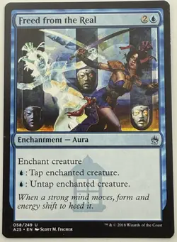 Freed from the Real Masters 25 Regular MTG Magic: The Gathering NM - Image 1