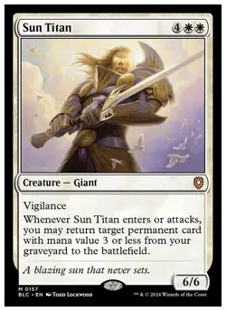 MTG | Sun Titan | (NM) Commander: Bloomburrow - Image 1