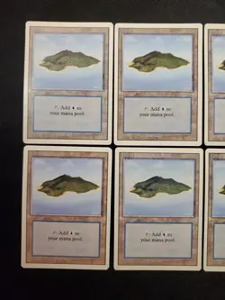 10x Island (B) Revised Basic Land Mana Mixed Condition Magic The Gathering MTG - Image 2
