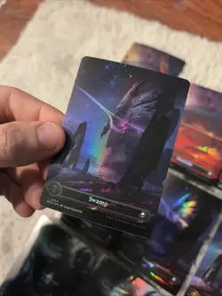 Magic The Gathering Edge Of Eternities Foil Galaxy Land Lot! + reg Foils! - Image 2