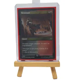 Magic The Gathering Terminate U 0251 Etched Foil Assassin's Creed ACR NM EN - Image 1