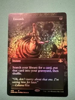 Entomb Dominaria Remastered Rare Foil Instant Black 426 MTG NM - Image 1