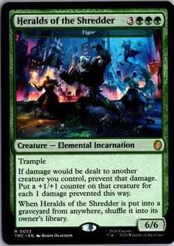 Heralds of the Shredder - Vigor R Commander: Teenage Mutant Ninja Turtles 53 NM - Image 1