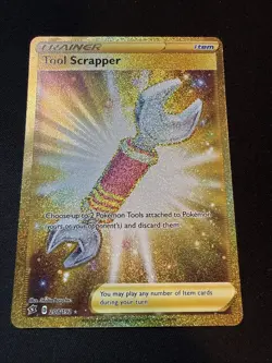 Tool Scrapper 208/192 Gold Full Art Secret Rare Trainer Pokemon Nice Clean Card - Image 1