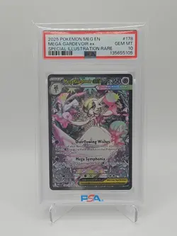 Pokemon 2025 Mega Gardevoir EX 178/132 SIR Mega Evolution GEM MINT PSA 10 - Image 1
