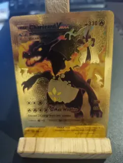 Charizard Vmax Gold Pokemon Card Brand New - Image 3