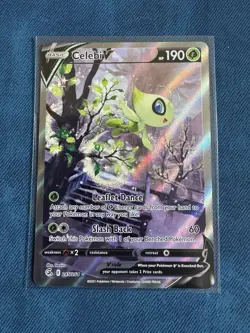 Pokemon Celebi V Ultra Rare Full Art Holo Fusion Strike 245/264 190 HP - Image 1