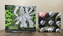 Pokemon TCG Perfect Order Pokemon Center ETB and Booster Box - Image 1