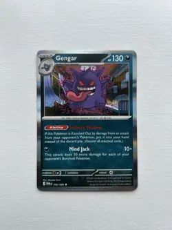 Pokemon TCG Gengar 050/088 Mega Evolution Perfect Order Reverse Holo - Image 1