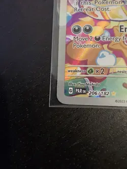 Pokemon TCG Morpeko Paradox Rift 206/182 Illustration Rare NM/MT Pack Fresh - Image 4