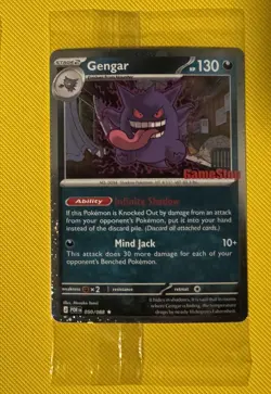Pokemon GameStop Stamped Exclusive Gengar Promo Sealed 050/088 - Image 1