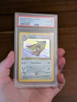 Pokemon PSA 8 Mint 1st Edition Jungle Holo Pidgeot 8/64 - Image 4