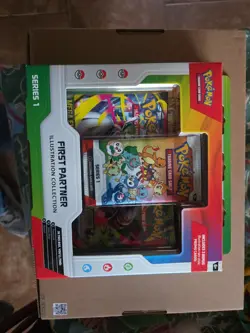 Pokemon First Partner Illustration Collection Pack. Series 1 Sealed New. - Image 1