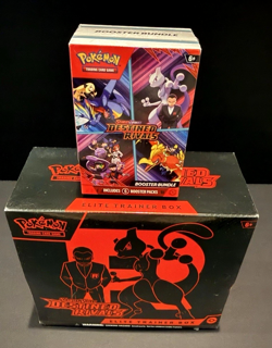 Pokemon TCG: Destined Rivals Elite Trainer Box + Booster Bundle Combo 190237 - Image 1