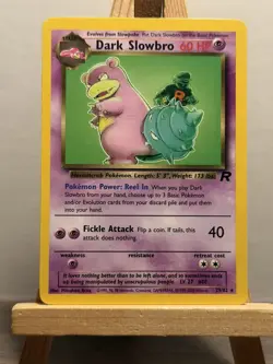 Pokemon TCG Dark Slowbro Team Rocket 29/82 Regular Rare Wotc - Image 1