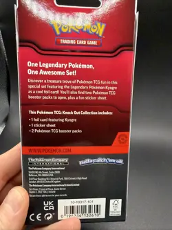 Pokemon Kyogre Knock Out Collection With Promo Inside! Brand New/Sealed! - Image 3