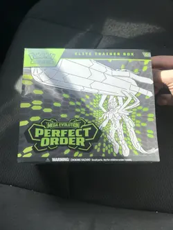 Pokemon Mega Evolution Perfect Order Elite Trainer Box ETB Factory Sealed TCG - Image 1