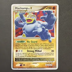 Pokemon TCG Machamp LV.X 98/100 Holo Stormfront NM - Image 1
