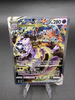 Pokemon Mewtwo VSTAR GG44/GG70 Crown Zenith: Galarian Gallery Holo - Image 1
