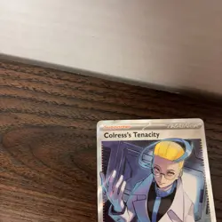 Pokemon Colress's Tenacity Trainer Full Art Ultra Rare Shrouded Fable Holo 087/… - Image 4
