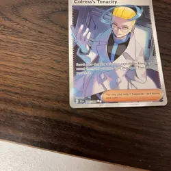 Pokemon Colress's Tenacity Trainer Full Art Ultra Rare Shrouded Fable Holo 087/… - Image 5