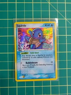 Squirtle 64/100 Reverse Holo Stamped Pokemon Ex Crystal Guardians - Image 3