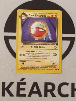 Pokemon Karte Dunkles Lektrobal 34/82 Team Rocket Set Pokemon Dark Electrode - Image 1