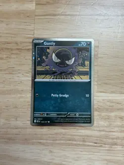 Pokemon Gastly 123/217 Ascended Heroes Cosmos Holo Promo Near Mint - Image 1