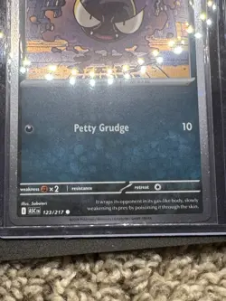 Gastly 123/217 Cosmos Holo Promo Ascending Heroes Pokemon TCG - Image 3
