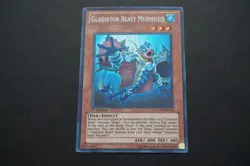 Yugioh Gladiator Beast Murmillo - LCGX-EN236 - Secret Rare 1st Ed - NM - Image 1