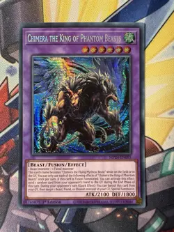 YuGiOh! Chimera The King Of Phantom Beasts Secret Rare MP24-EN095 - Image 1