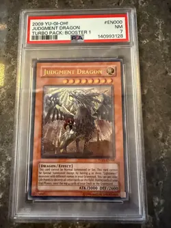 Judgment Dragon Turbo Pack Booster One TU01-EN000 PSA Grade 7 - Image 1