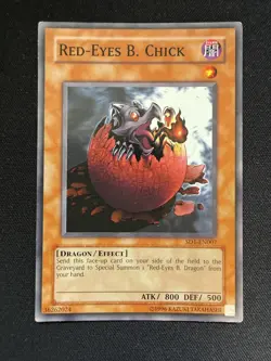 Red-Eyes B. Chick SD1-EN007 - Structure Deck: Dragon's Roar - Common - MP - Image 1