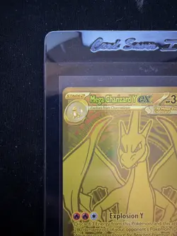 Mega Charizard Y EX 294/217 Gold Hyper Rare, Ascended Heroes, Pokemon TCG - Image 3