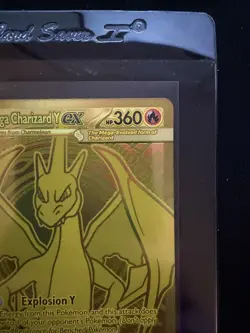 Mega Charizard Y EX 294/217 Gold Hyper Rare, Ascended Heroes, Pokemon TCG - Image 4