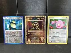 Pokemon TCG Ancient mew Lot -Plasma Reverse Snorlax Mid Era Stamp Unseen Forces - Image 1