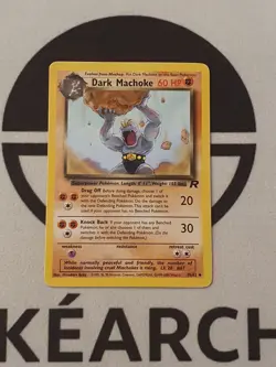 Pokemon Karte Dunkles Maschock 40/82 Team Rocket Set Pokemon Dark Machoke - Image 1