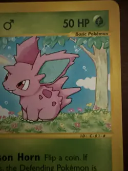 Nidoran M #096/147 Aquapolis Pokemon VERY Lightly Played 2002 E Reader - Image 3