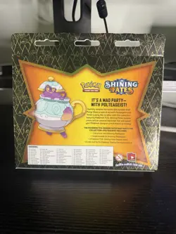 Pokemon TCG - Shining Fates Mad Party Pin Collection - Polteageist Box (SEALED) - Image 2