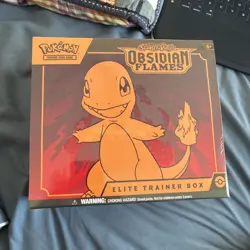 Pokemon: Scarlet & Violet 3: Obsidian Flames Elite Trainer Box - 9 Packs 820650853913 - Image 1